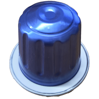 Γαλάζιες κάψουλες συμβατές με μηχανές Nespresso (1000τμχ)